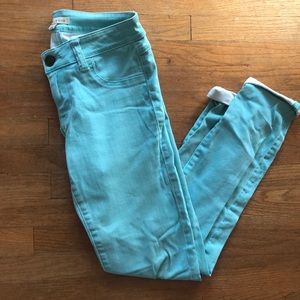 CABI | Mint Colored Skinny Jeans